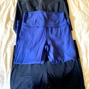 3 Pairs of Lululemon tights